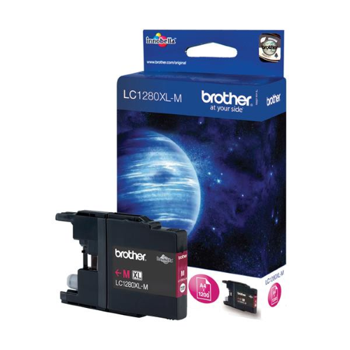 BROTHER LC-1280XLM CARTUCCIA MAGENTA PER MFC-5910/6510/6710/6910 1.200 PAG